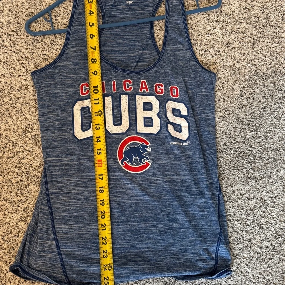 Genuine Merchandise Chicago Cubs Navy Blue Tank with Red & White Logo